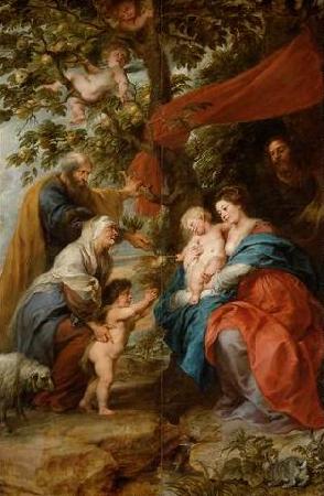 Peter Paul Rubens Holy Family under the Apple Tree Sweden oil painting art